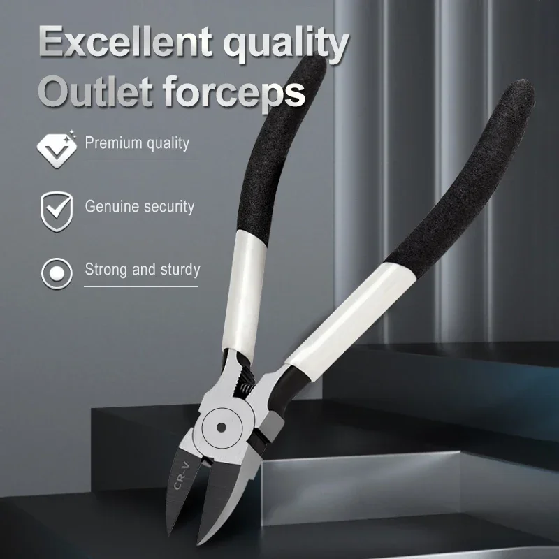 Power Tools Germany - 5/6 インチ Cr-V ミニ電子ワイヤーストリッピングプライヤー斜めペンチサイドカッタープラスチックケーブルニッパー DIY 修復ツール
