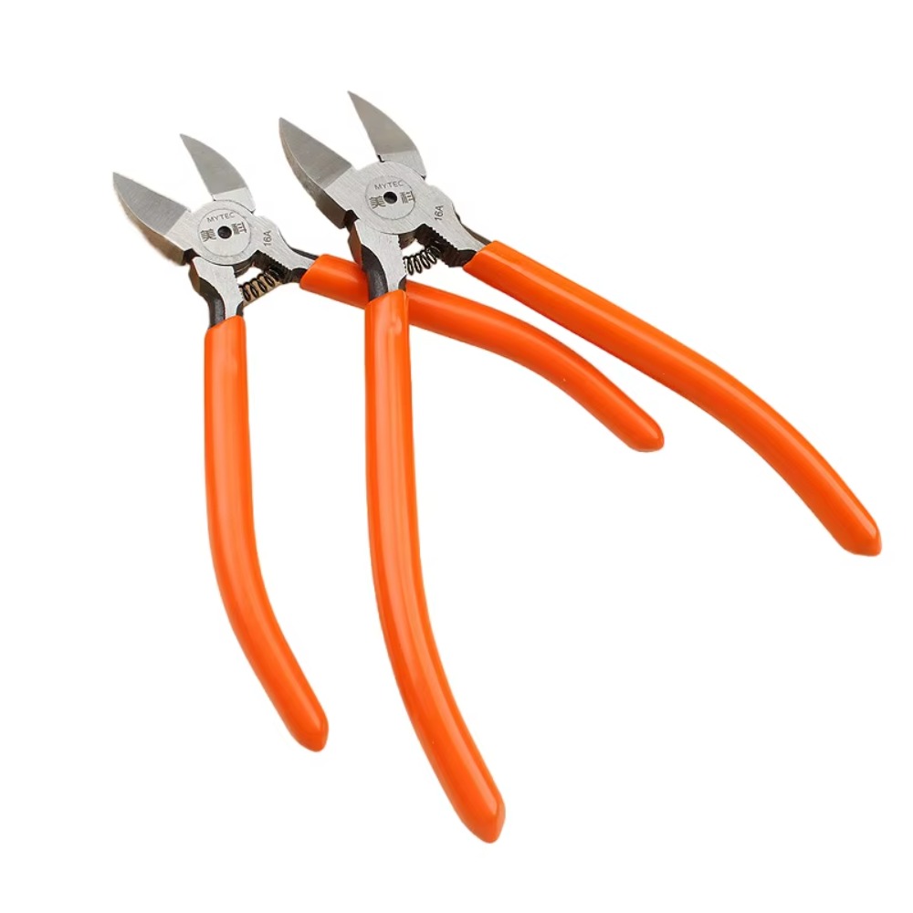 Power Tools Germany - 多機能対角プライヤー、電線ケーブルカッター、カッティングサイドスニップ、フラッシュニッパーハンドツール、5インチ、6インチ