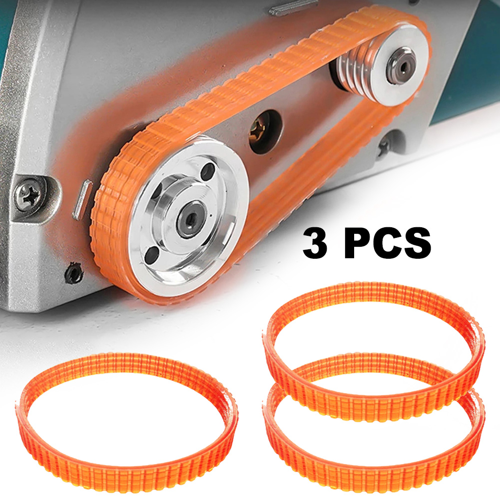 Power Quality Tools - 3 個ドライブベルト電気かんな部品胴回り 238 ミリメートル幅 9.6 ミリメートル