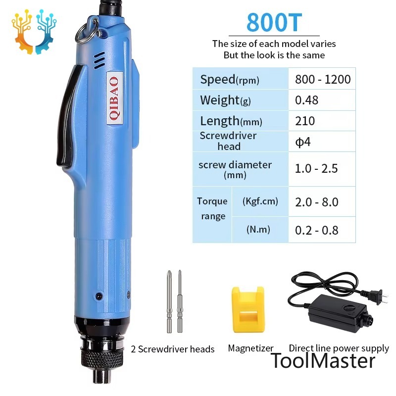 Power Tools Sheets - 【2026】800T自動電動ドライバーハンドドリル電動工具電動ドライバー工業用精密