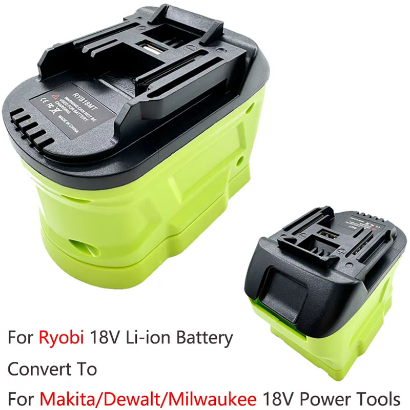 Power Tools Ryobi - バッテリーアダプターリョービ 18V リチウムイオンバッテリー変換マキタ/デウォルト/ミルウォーキー 18V 20V コードレス電動工具