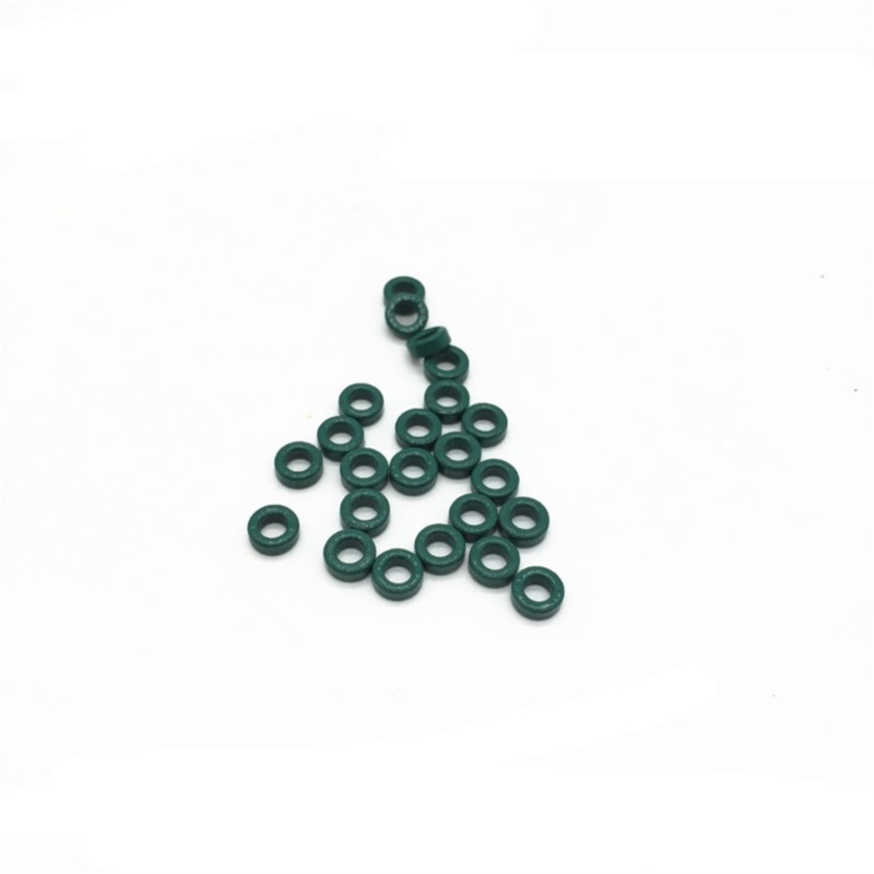 Power Tools Green Color - 100 個マンガン亜鉛緑色フェライト磁気リング T5x3x2mm 抗干渉磁気コア変圧器インダクタンス電源