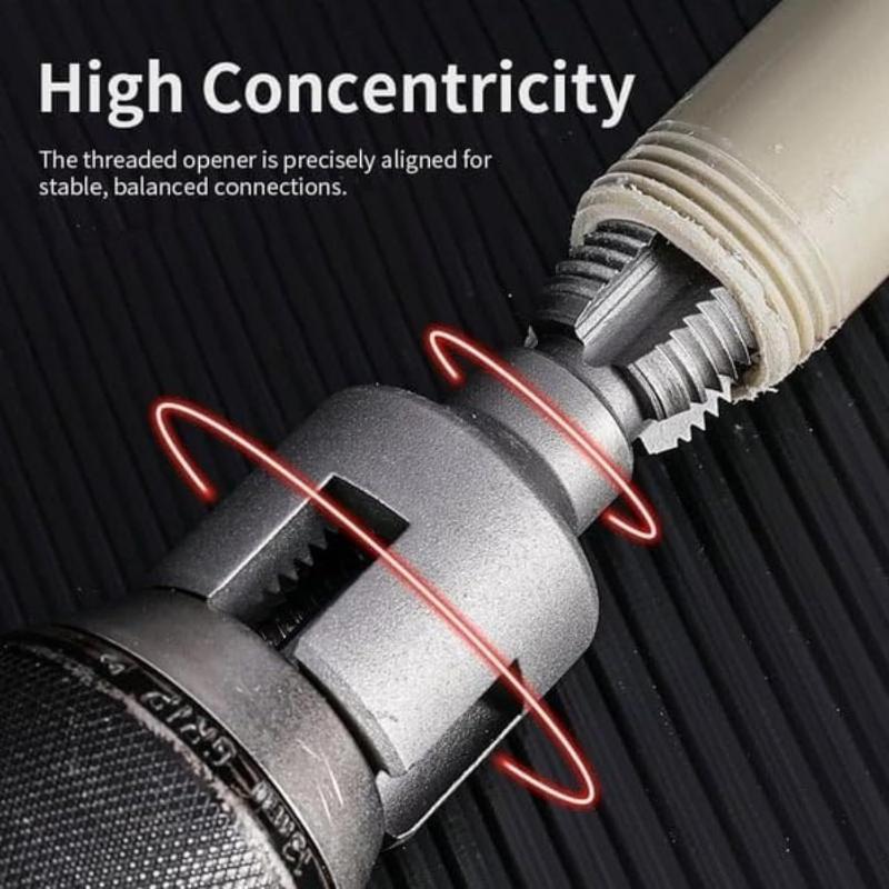 1セットパイプねじ切り工具一体型内外管ねじ切り工具電動ドリル - Power Tools Kits のレビューと価格