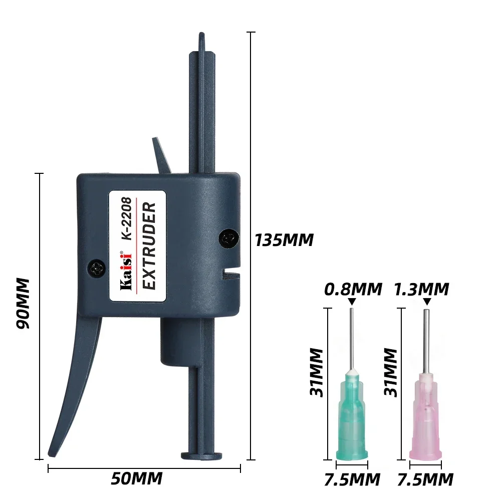 Kaisi K-2208 TubeMate はんだペースト押 - Power Tools Green Color のレビューと価格