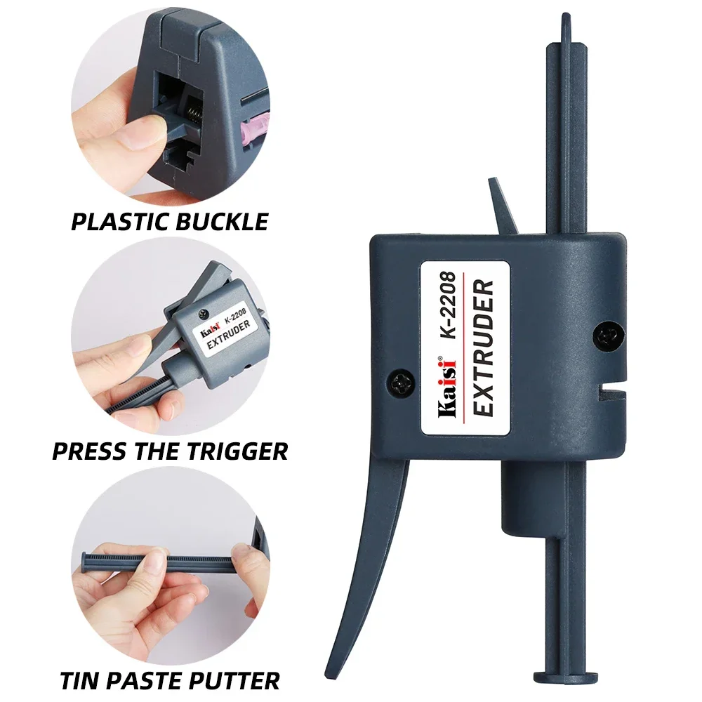 Kaisi K-2208 TubeMate はんだペースト押 - Power Tools Green Color のレビューと価格