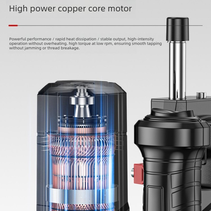 ハイパワーリチウム電動タッピングマシン小型デスクトップ多機能 - Power Tools Sheets のレビューと価格