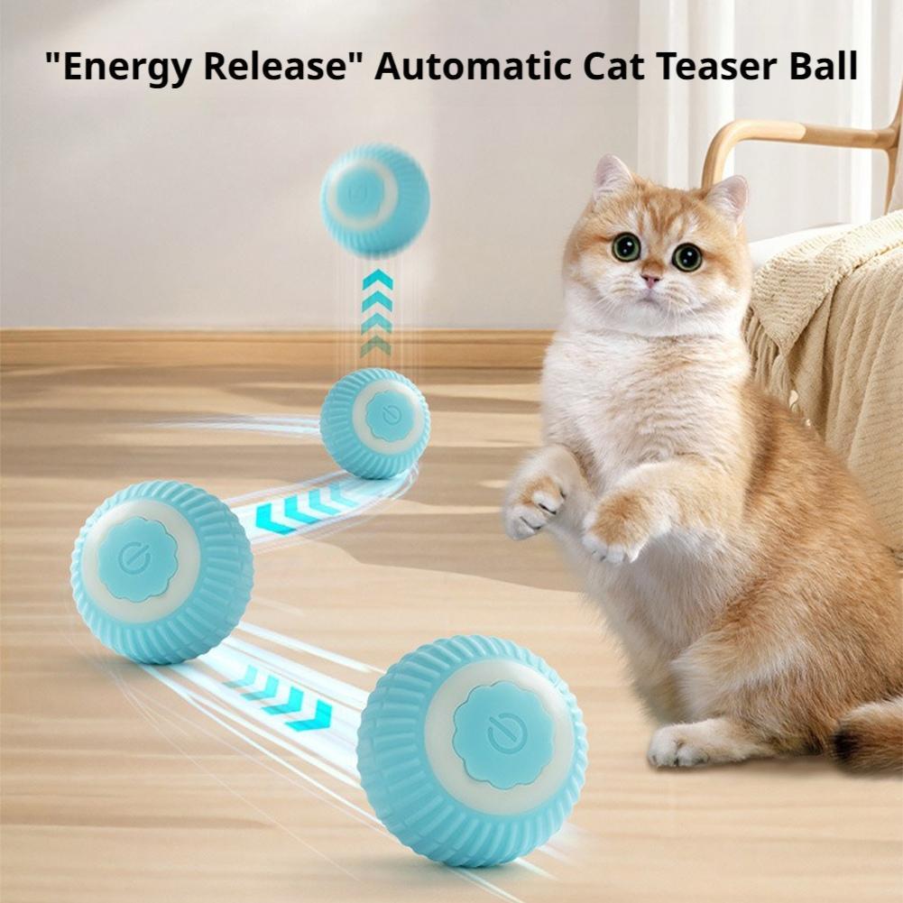 電動猫ボールおもちゃ 自動回転スマート猫おもちゃ 猫のトレー - Power Tools Cat のレビューと価格