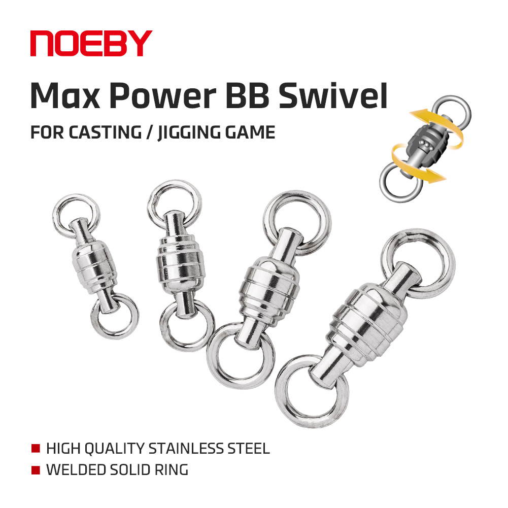 NOEBY Max Power BBスイベル 高品質ステンレ - Power Quality Tools のレビューと価格