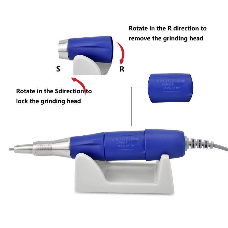 マイクロモーターハンドピース 40K RPM 強力 105  - Power Tools Sheets のレビューと価格