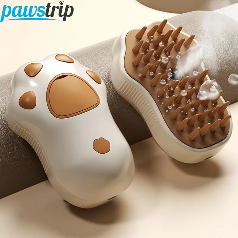 3 in 1 蒸しペット犬ブラシ猫スチームブラシ電気スプレー - Power Tools Cat のレビューと価格