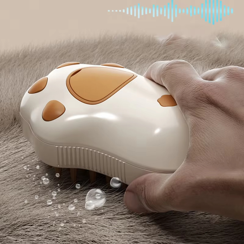 3 in 1 蒸しペット犬ブラシ猫スチームブラシ電気スプレー - Power Tools Cat のレビューと価格