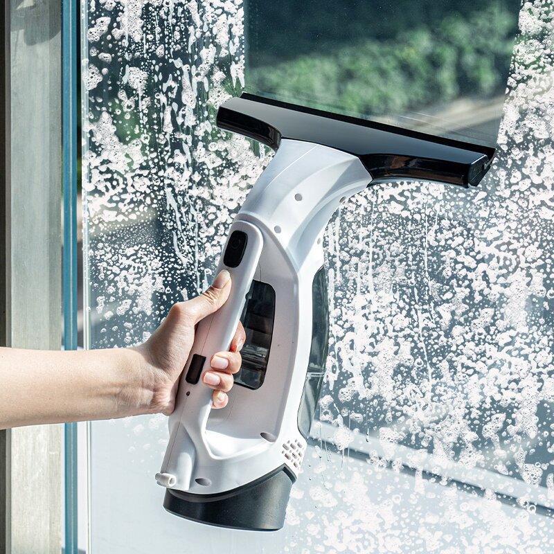 2000Pa ハンドヘルド窓掃除機コードレス電動ガラスクリー - Power Tools Kits のレビューと価格