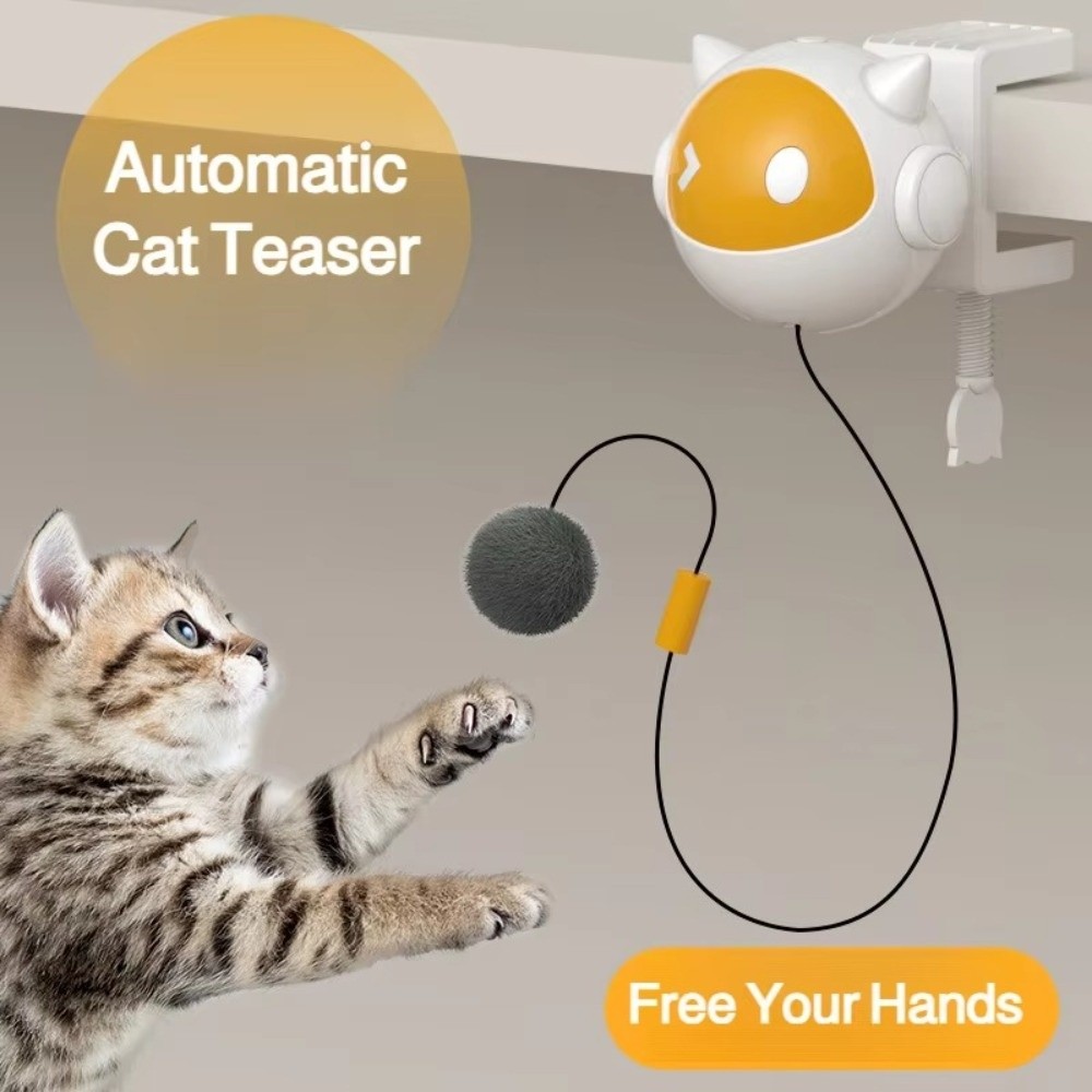 自動で遊べる電動猫のおもちゃ、毛玉除去、インタラクティブな猫 - Power Tools Cat のレビューと価格