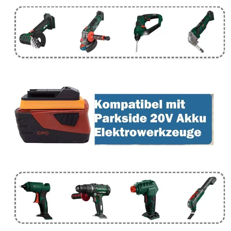 ヒルティバッテリー用アダプターをデウォルト、パークサイド、マ - Power Tools Ryobi のレビューと価格