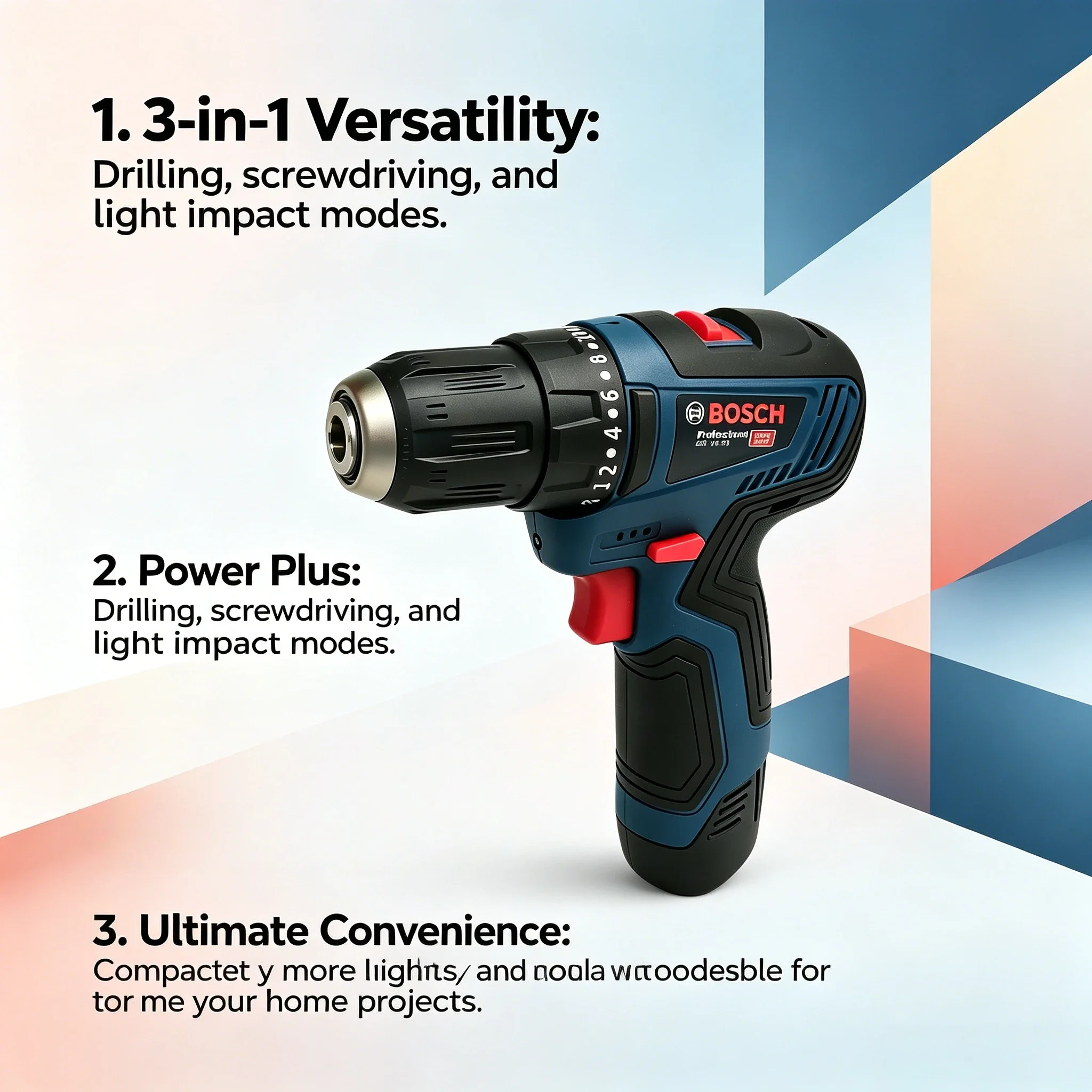 ボッシュ GSB 12V-30 プロフェッショナル電動ドリル - Power Tools Cordless のレビューと価格