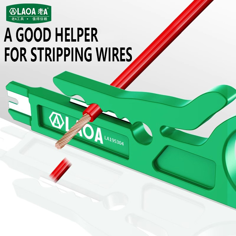 LAOA 多機能小型グリーンナイフワイヤーストリッパーツール - Power Tools Green Color のレビューと価格