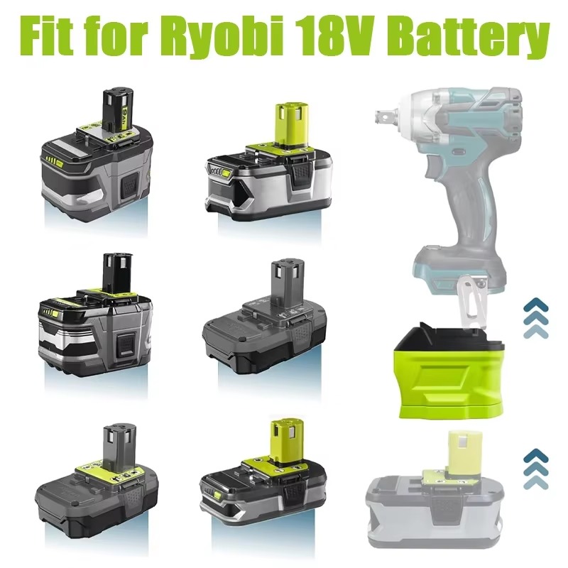 マキタ用リチウムイオンバッテリーアダプターコンバーター,コー - Power Tools Ryobi のレビューと価格