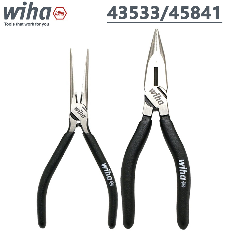 WIHA 1 個スニップノーズプライヤーロングノーズプライヤ - Power Tools Germany のレビューと価格