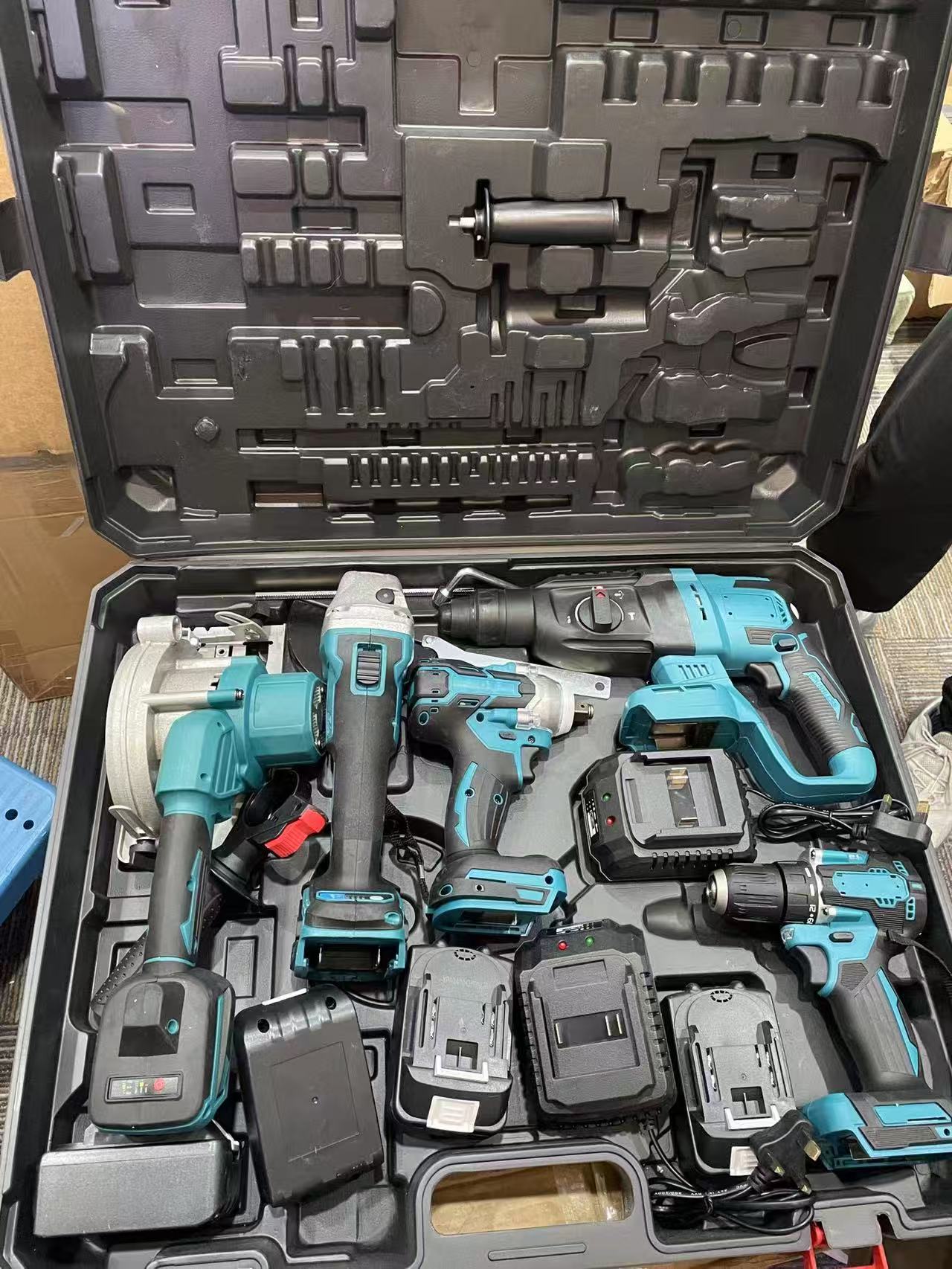 工場直販 5 in 1 電動工具セット 高品質コードレス電動 - Power Quality Tools のレビューと価格